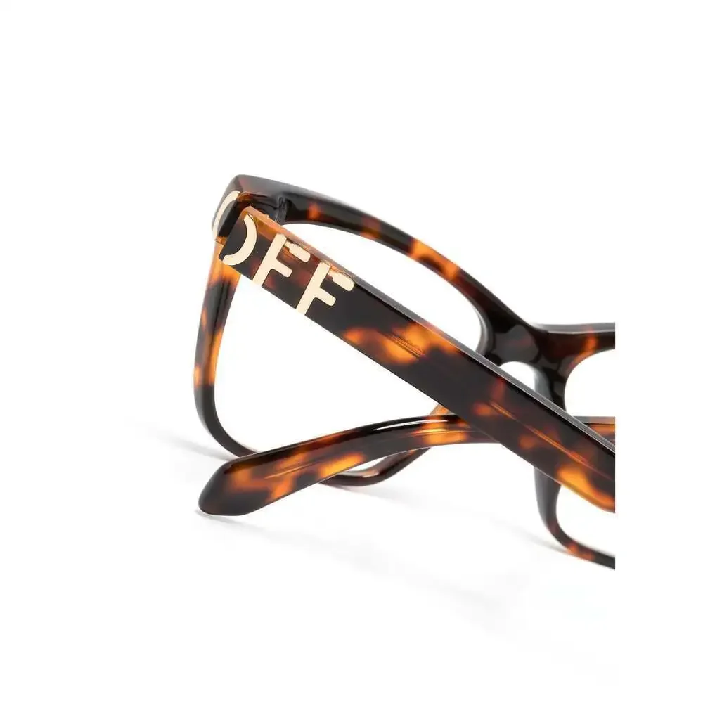 NWT Off-White Style 67 Havana Square 55mm Eyeglasses